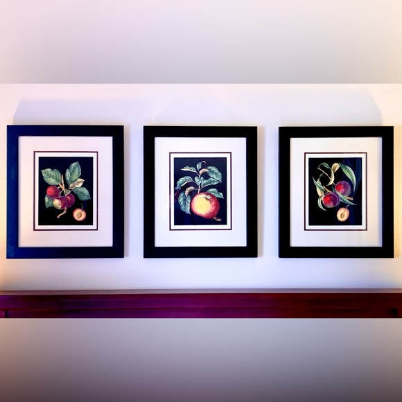Fruit Theme Framed Art Prints , Set of Two. - Picture 4 of 11